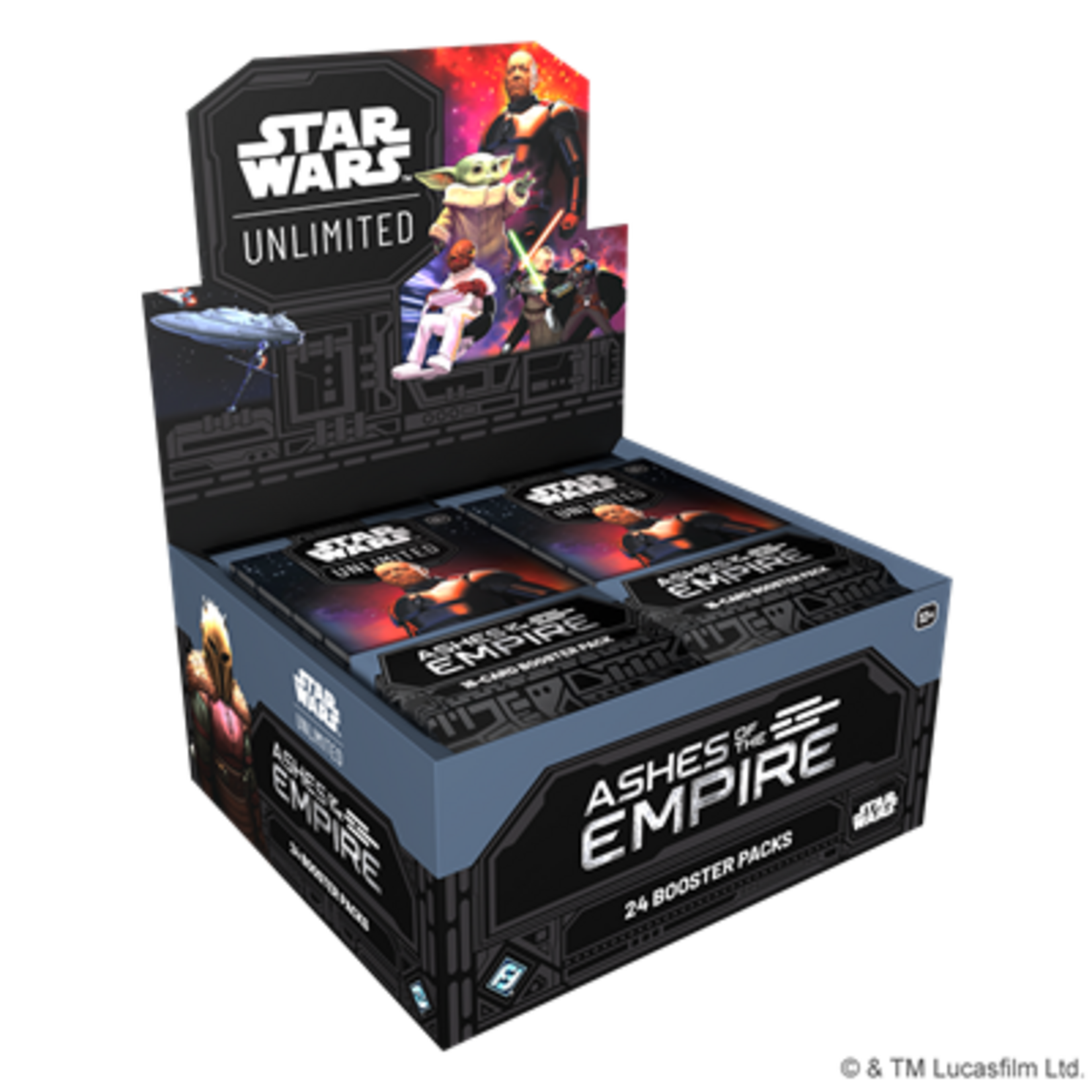Fantasy Flight Games Star Wars Unlimited Ashes of the Empire Booster BOX