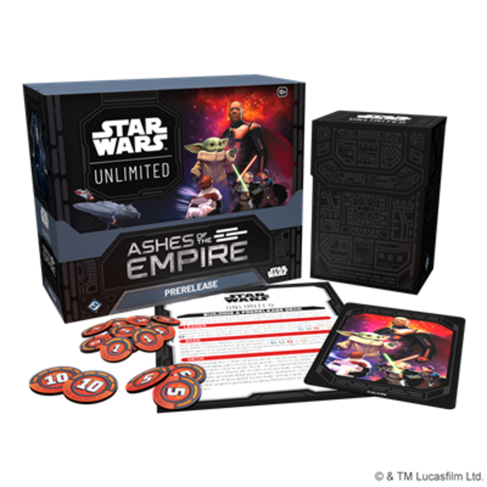 Fantasy Flight Games Star Wars Unlimited Ashes of the Empire Prerelease Pack