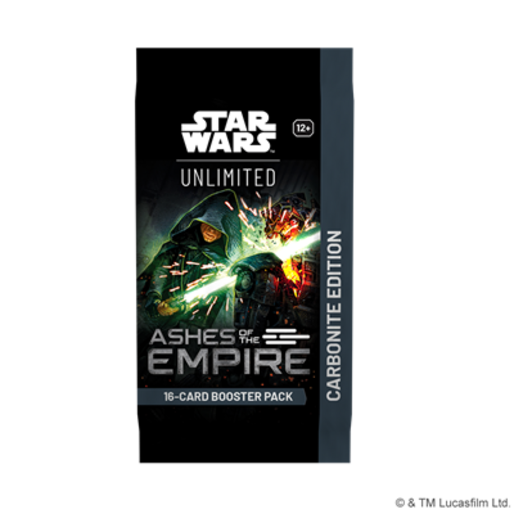 Fantasy Flight Games Star Wars Unlimited Ashes of the Empire Carbonite Booster PACK