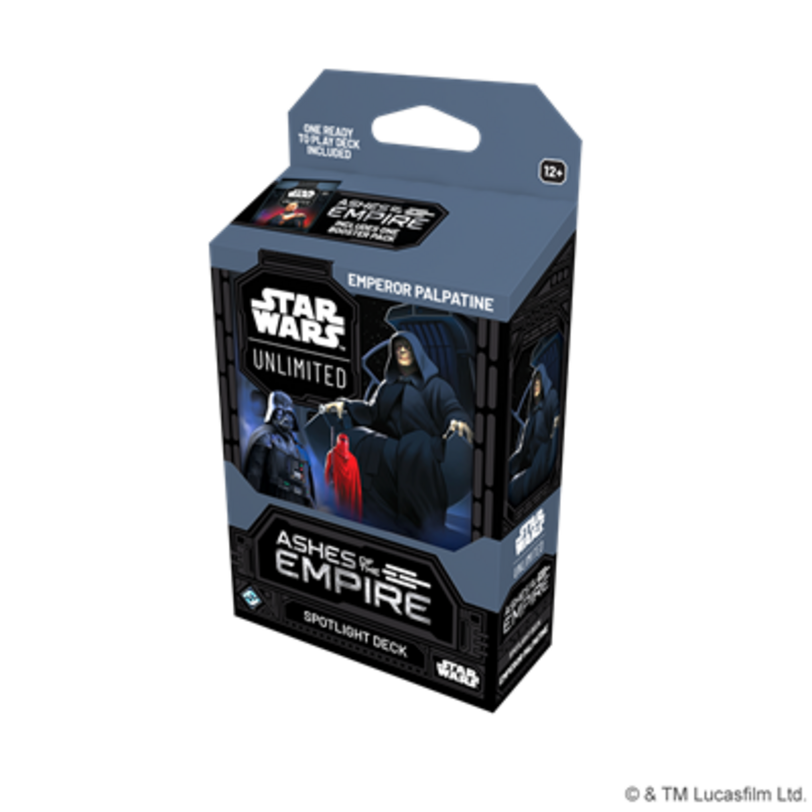 Fantasy Flight Games Star Wars Unlimited Ashes of the Empire Spotlight Deck Emperor Palpatine