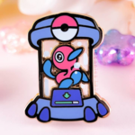 Bonnie's Lab Pokemon Porygon2 Enamel Pin