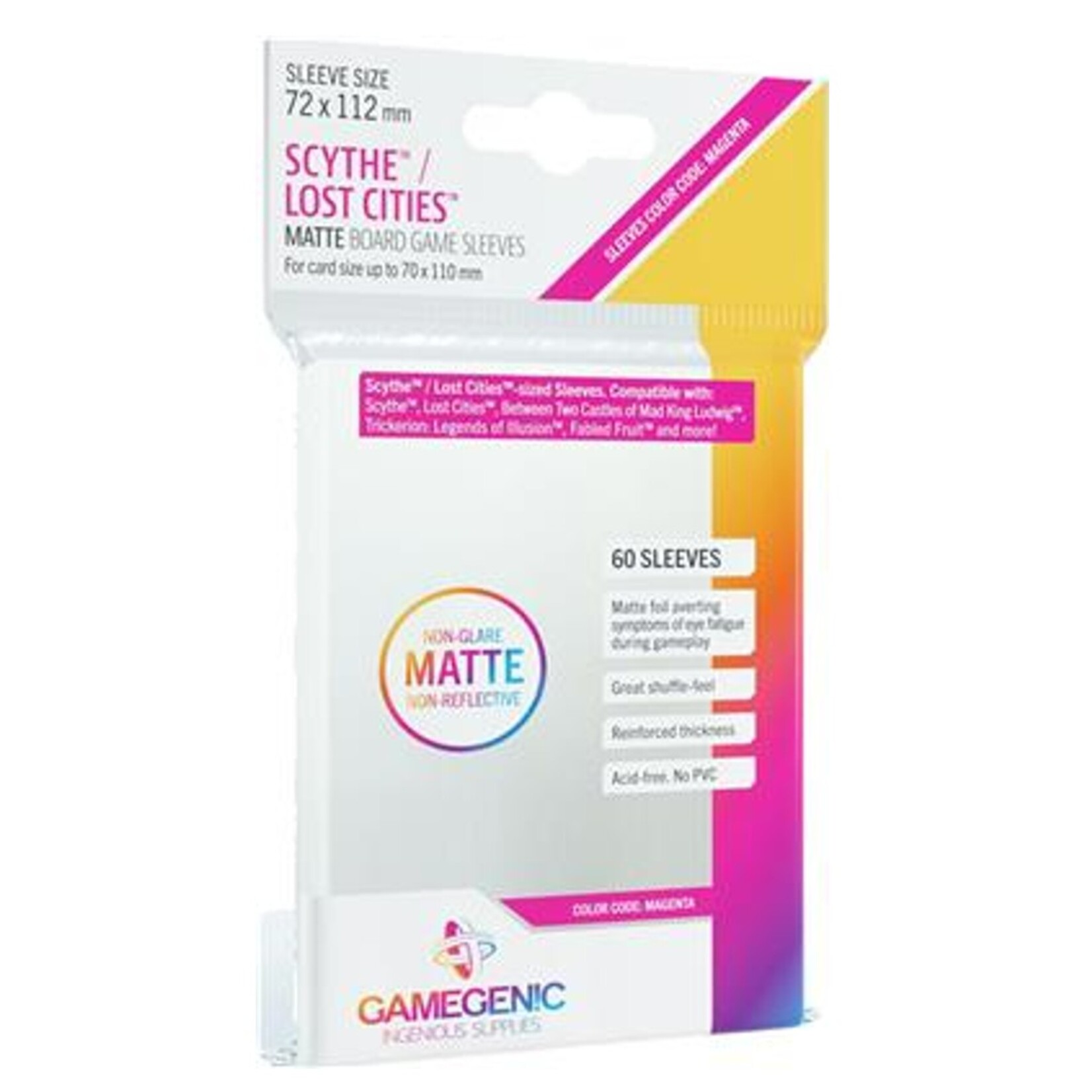 Gamegenic GameGenic Matte Sleeves Scythe
