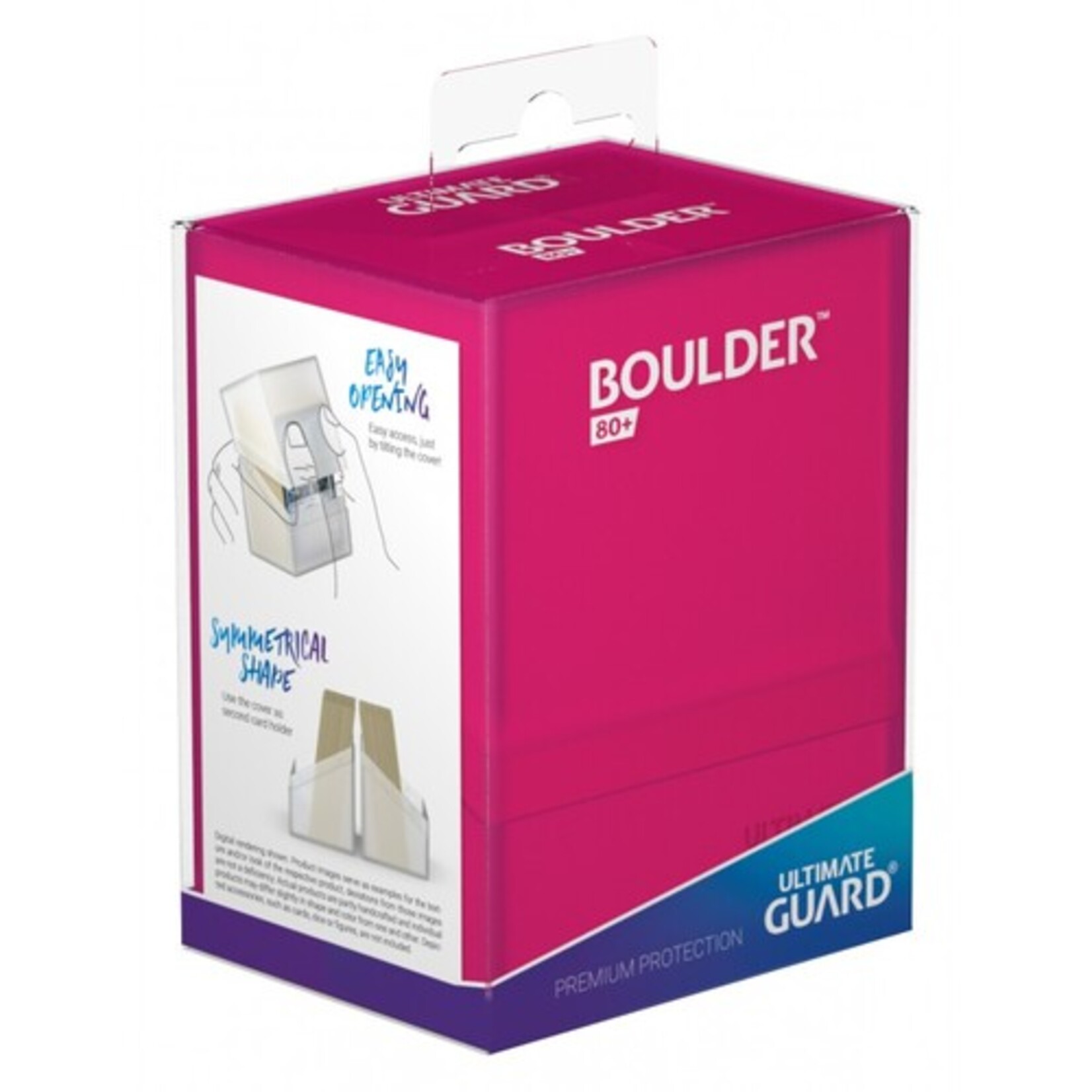 Ultimate Guard Ultimate Guard Boulder Deck Case 80+ Rhodonite Pink
