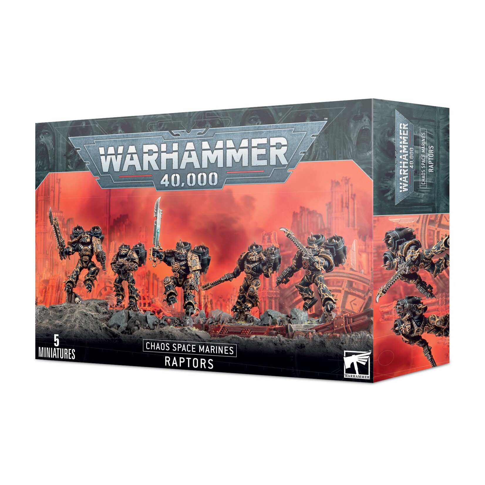 Games Workshop Warhammer 40k Chaos Space Marines Raptors Warp Talons