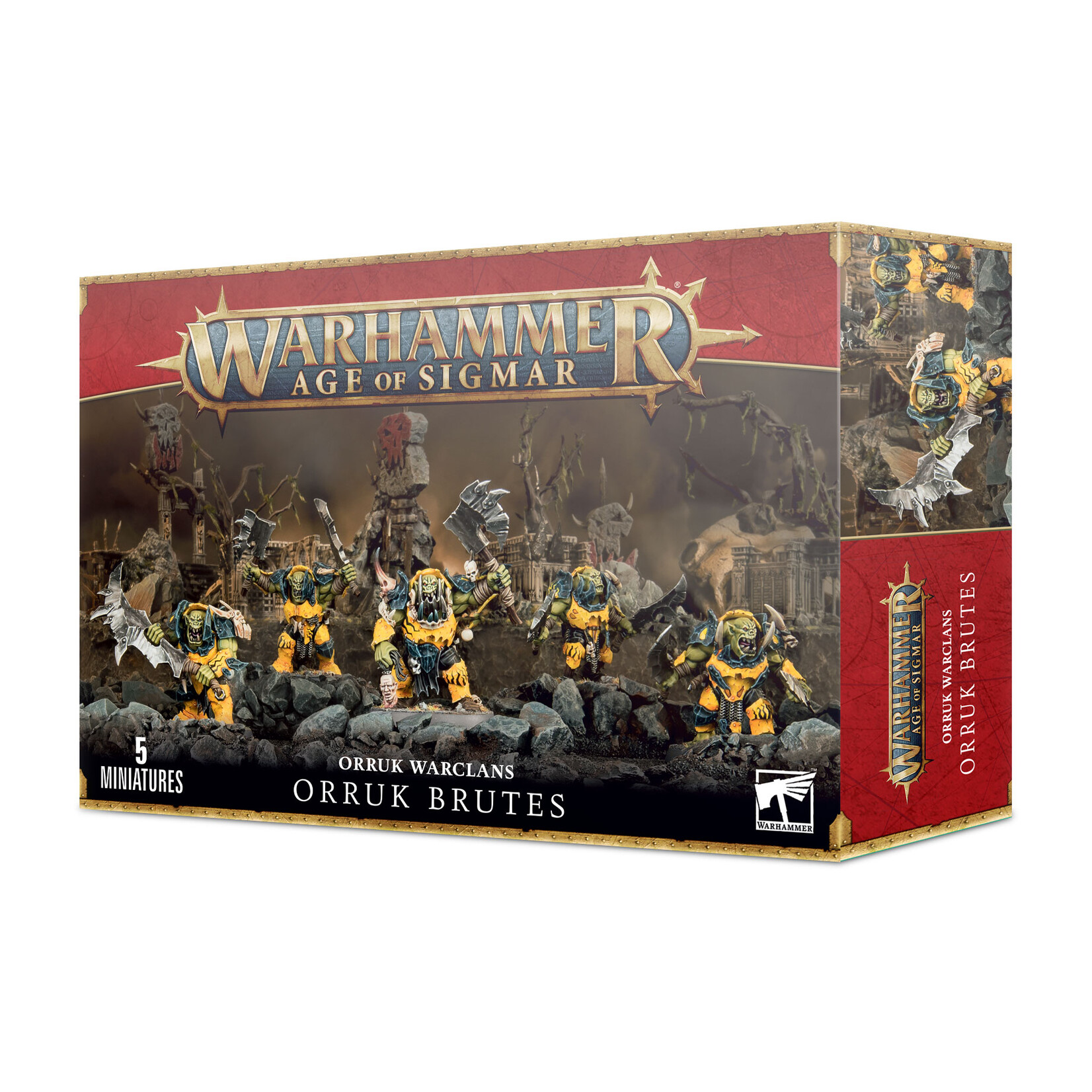 Games Workshop Warhammer Age of Sigmar Destruction Ironjawz Orruk Brutes