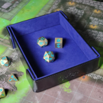 Forged Forged Compact Magnetic Folding Tray Blue