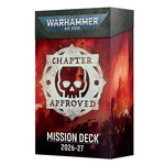 Games Workshop Warhammer 40k Chapter Approved 2026-27 Mission Deck