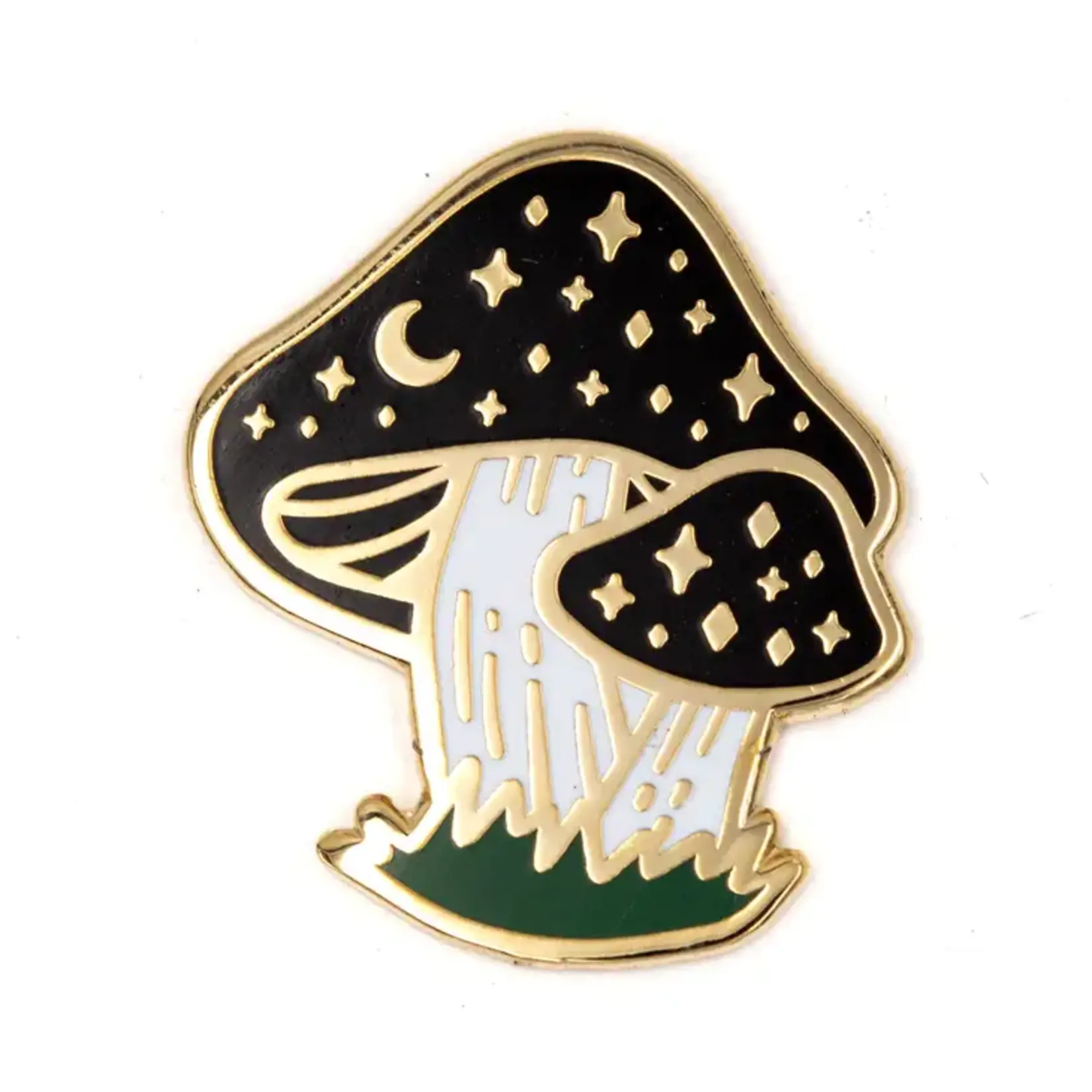 These Are Things Cosmic Mushroom Enamel Pin