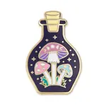 These Are Things Mushroom Colony Enamel Pin