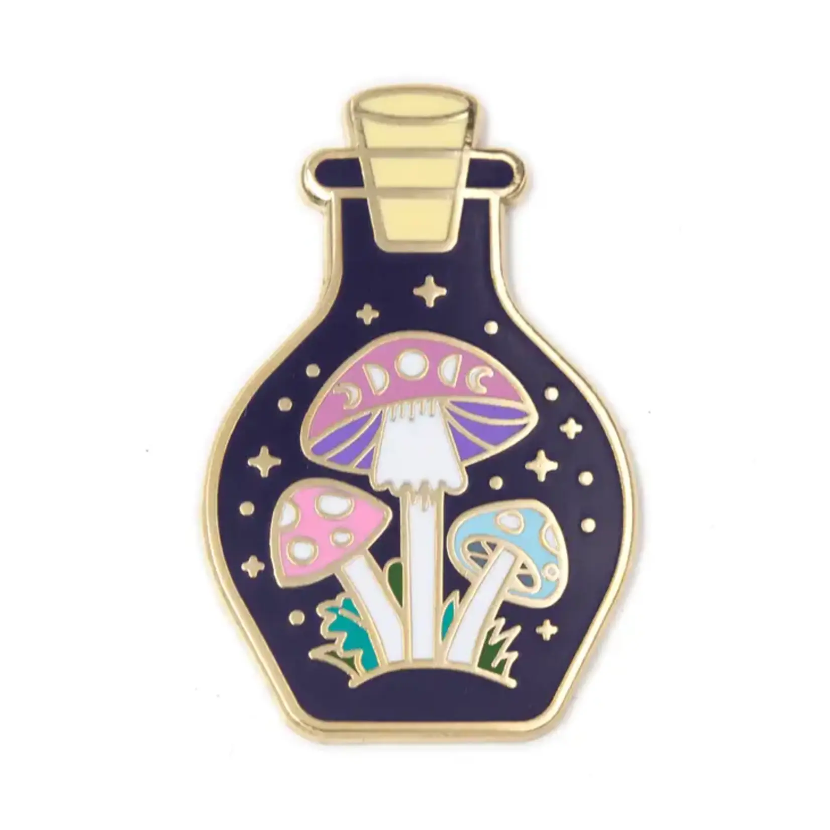 These Are Things Mushroom Colony Enamel Pin
