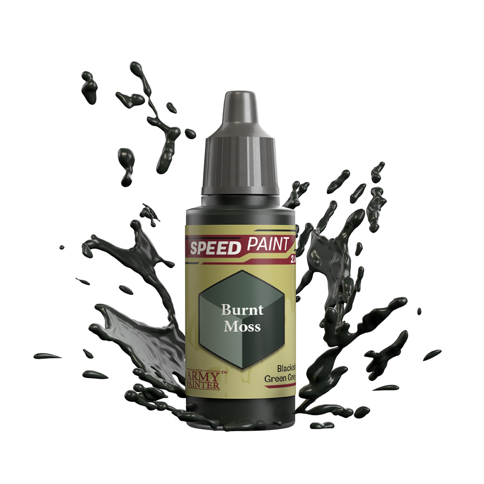 Army Painter Army Painter Speedpaint 2.0 Burnt Moss 18 ml Blackish Green Grey
