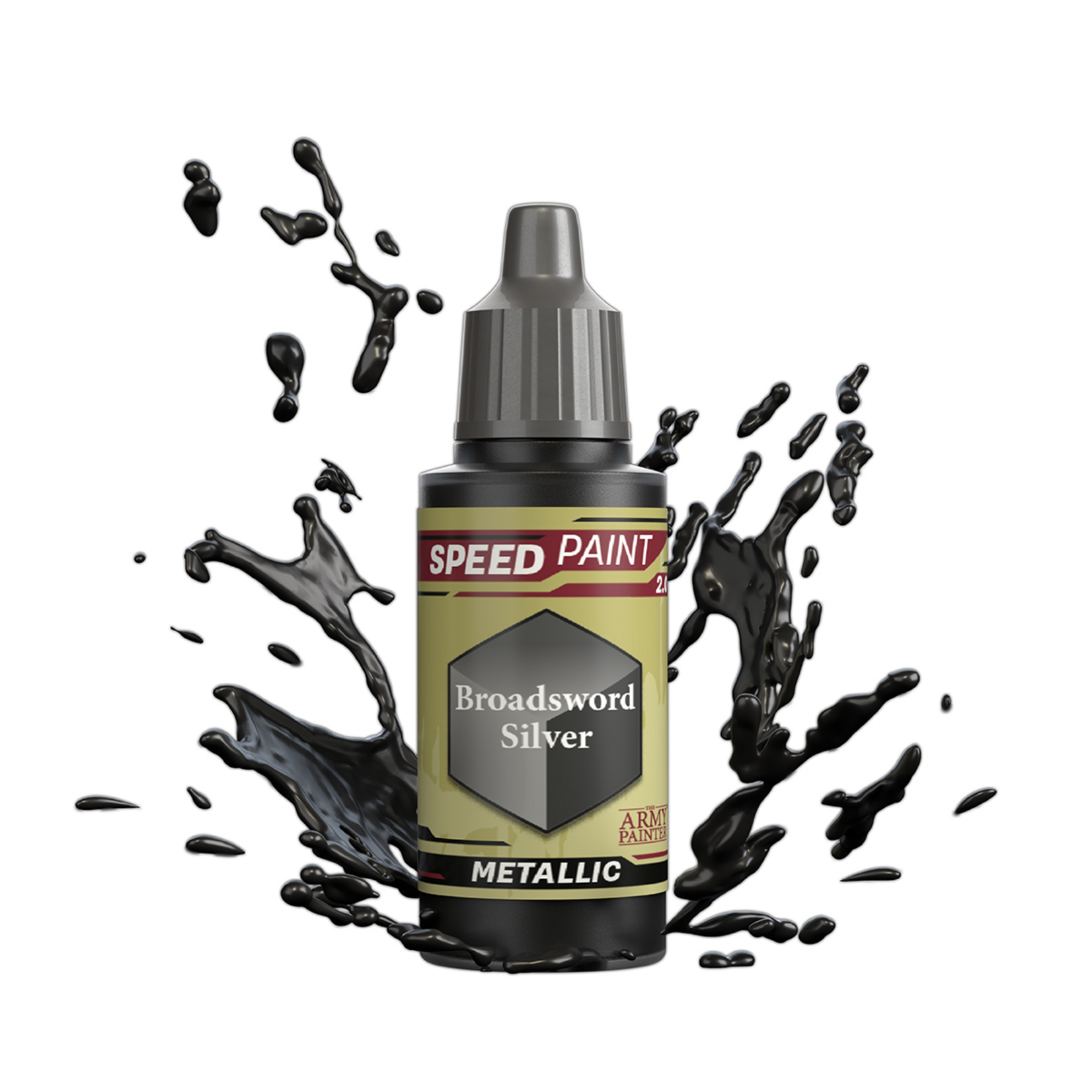 Army Painter Army Painter Speedpaint Metallic 2.0 Broadsword Silver 18 ml