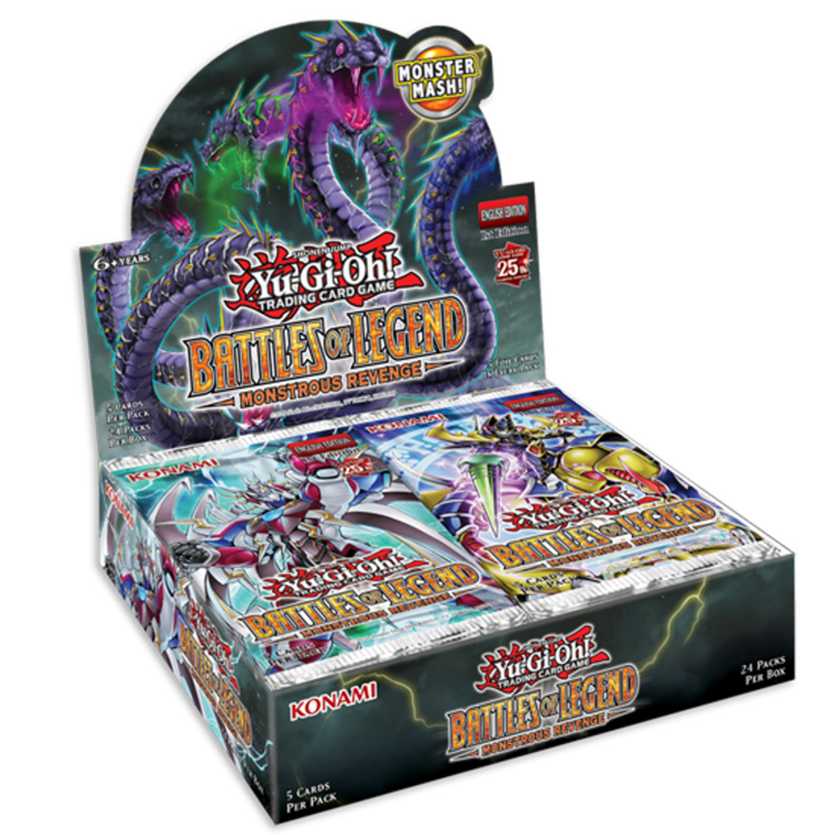 Konami YuGiOh Battles of Legend Monstrous Revenge Booster Box