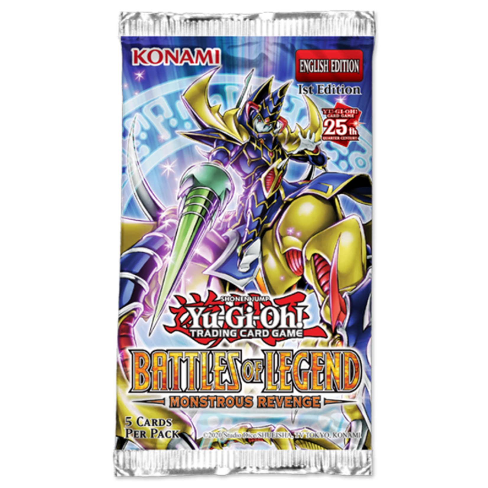 Konami YuGiOh Battles of Legend Monstrous Revenge Booster PACK