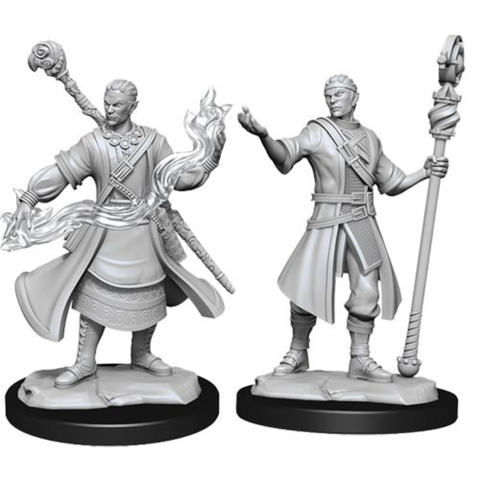 WizKids Dungeons and Dragons Nolzur's Marvelous Minis Half-Elf Wizard Male