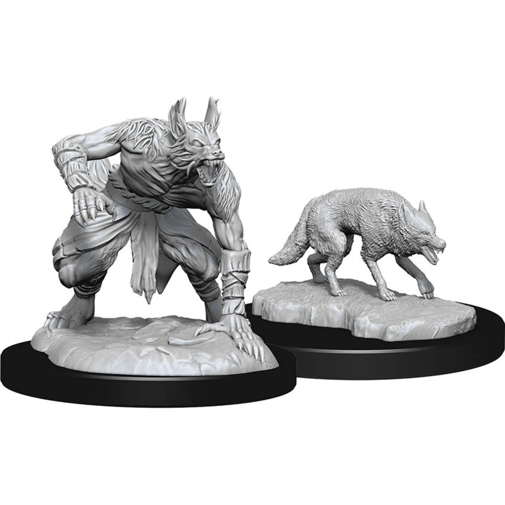 WizKids Dungeons and Dragons Nolzur's Marvelous Minis Jackalwere and Jackal