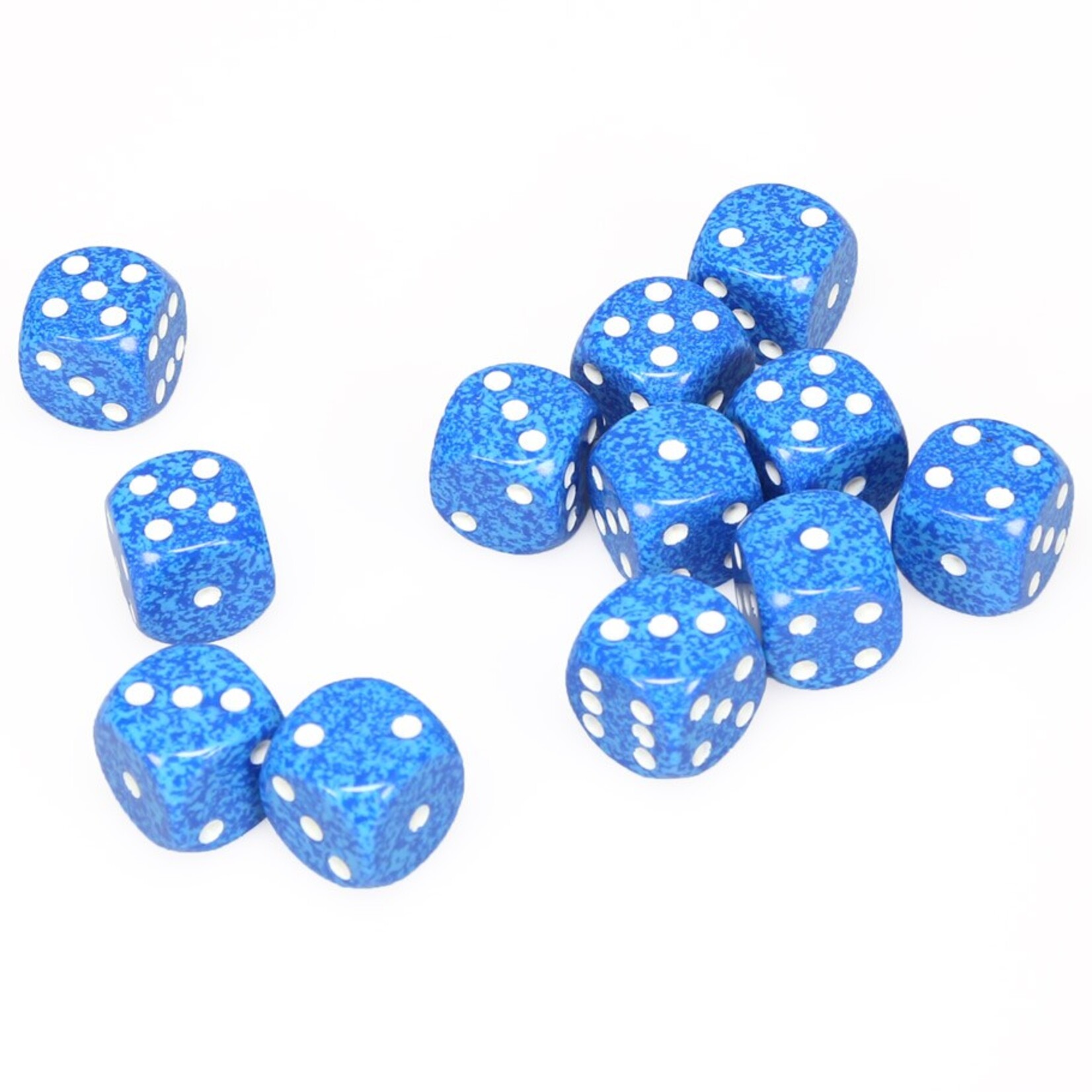 Chessex Chessex Speckled Water 16 mm d6 12 die set
