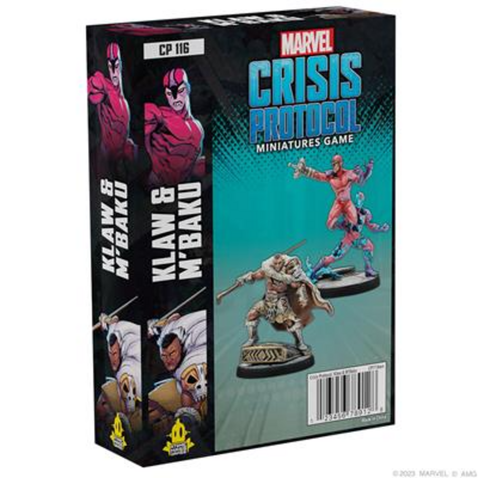 Atomic Mass Games Marvel Crisis Protocol Klaw and M'Baku