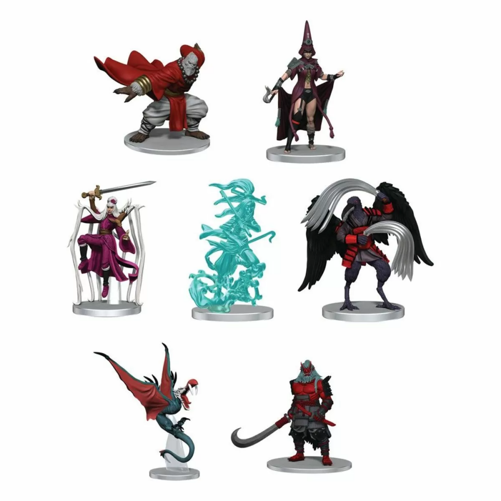 WizKids Pathfinder Battles Fists of the Ruby Phoenix Martial Arts Masters Box Set