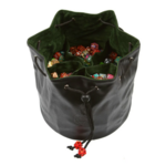Forged Pouch of the Endless Hoard Dice Bag Black Green