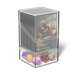 Ultimate Guard Ultimate Guard Boulder Deck Case 100+ w Tray Clear