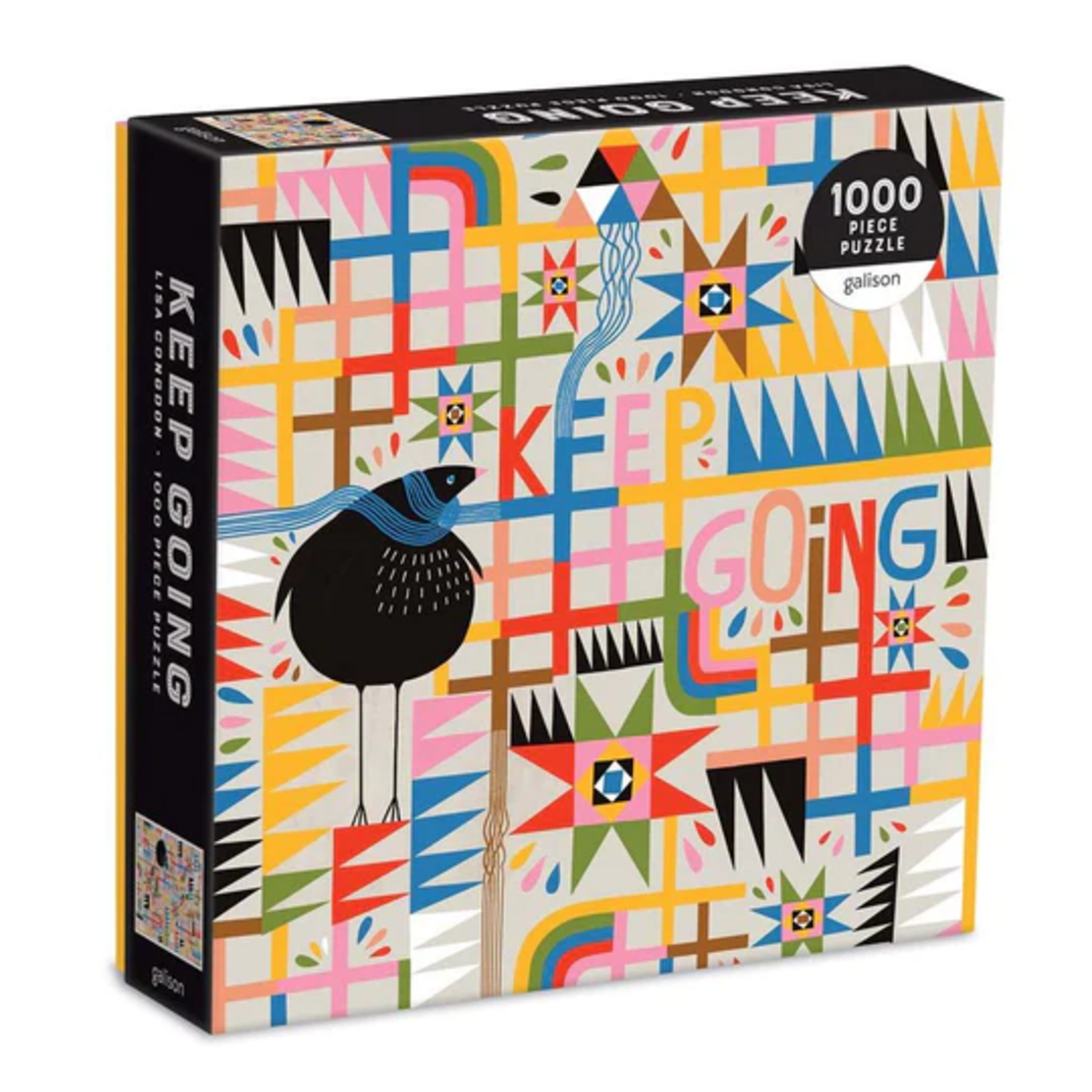 Galison 1000 pc Puzzle Keep Going