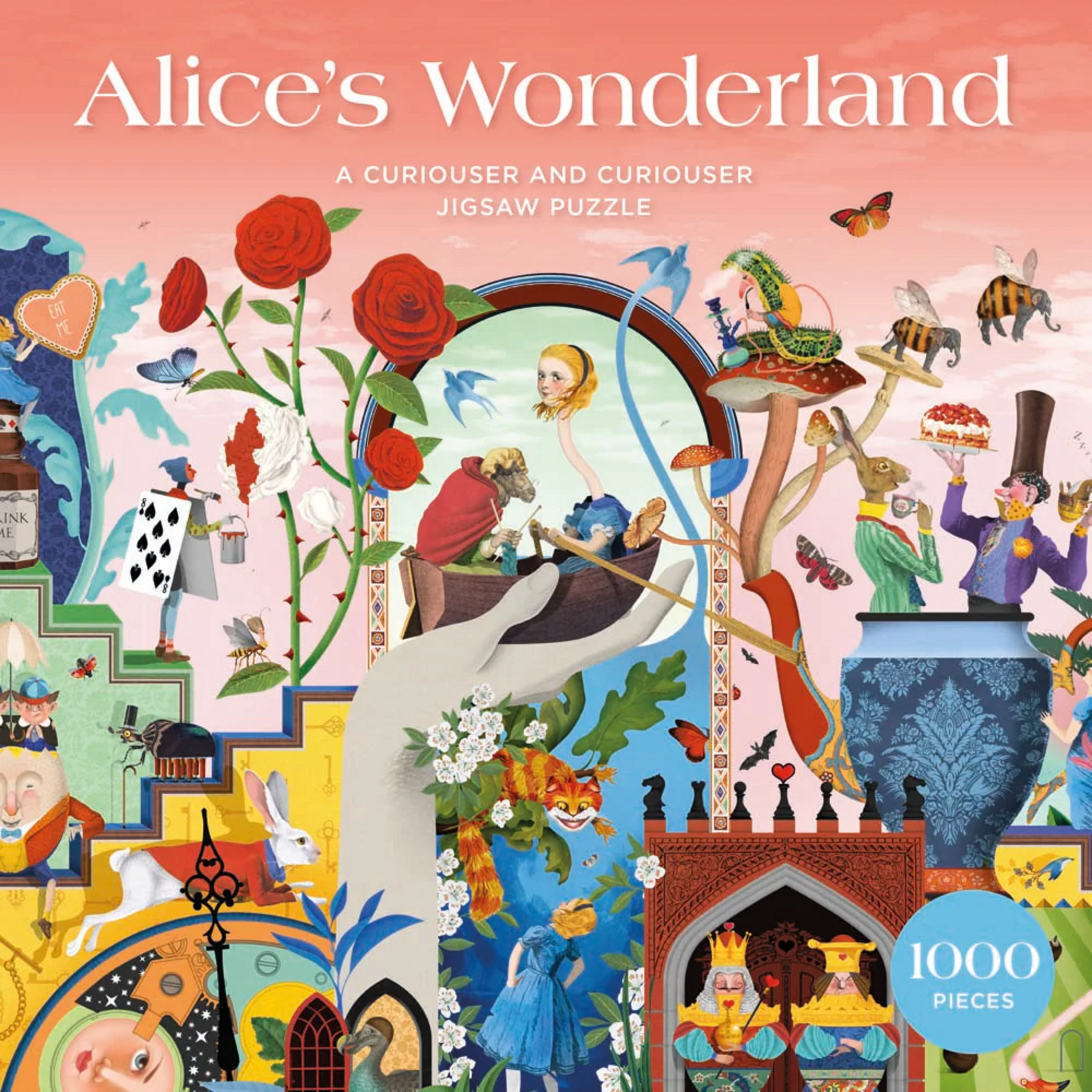 Laurence King Publishing 1000 pc Puzzle Alice's Wonderland