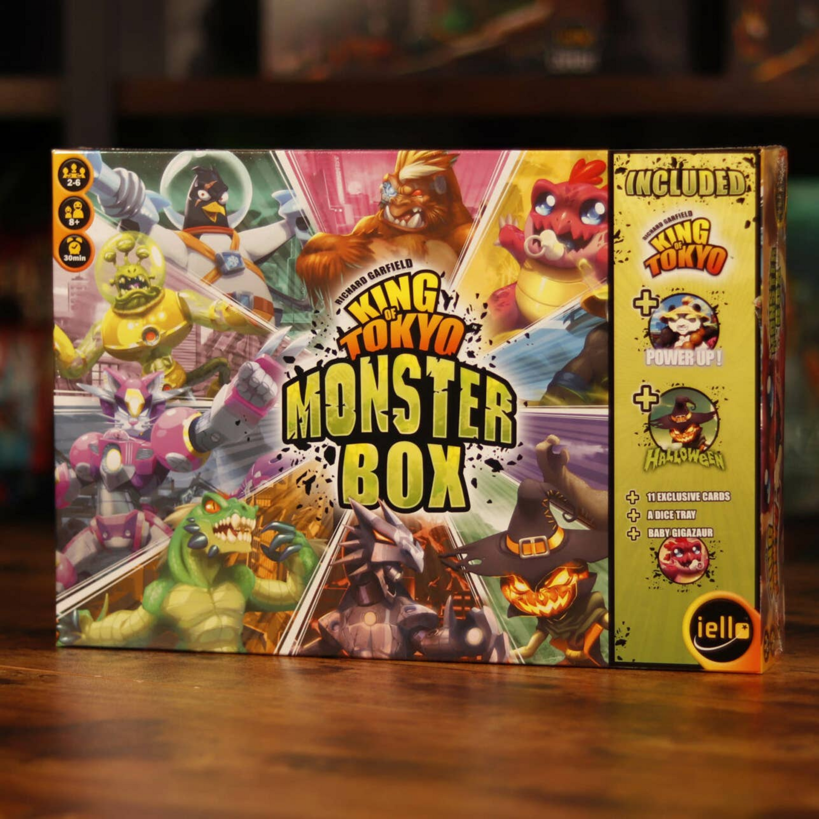 Iello Games King of Tokyo 2E Monster Box