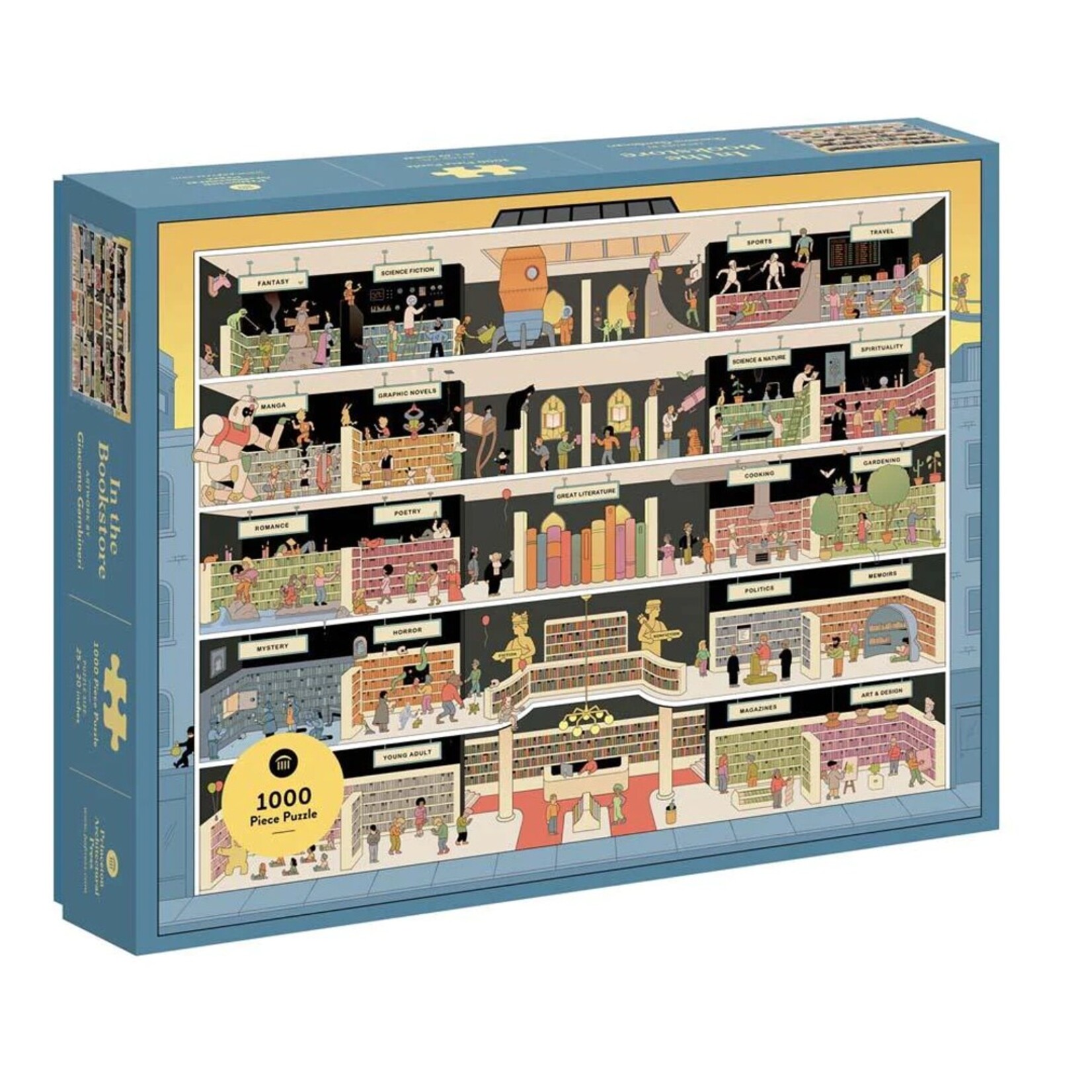 Chronicle Books 1000 pc Puzzle In the Bookstore