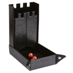 Forged Forged Draco Castle Dice Tower and Tray Black