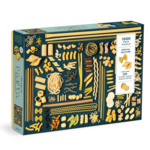 Galison 1000 pc Puzzle The Art of Pasta with Shaped Pieces