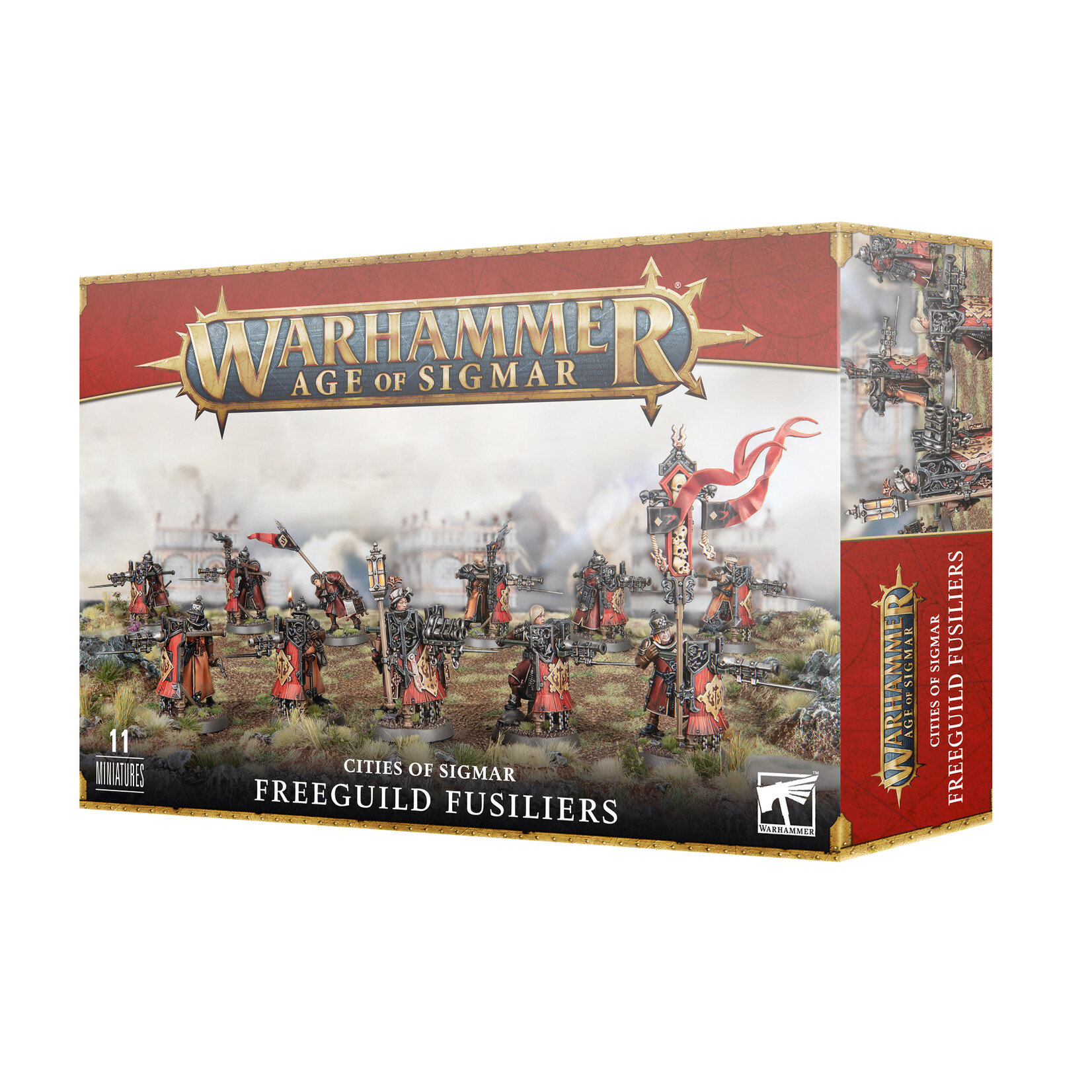 Games Workshop Warhammer Age of Sigmar Cities of Sigmar Freeguild Fusilliers