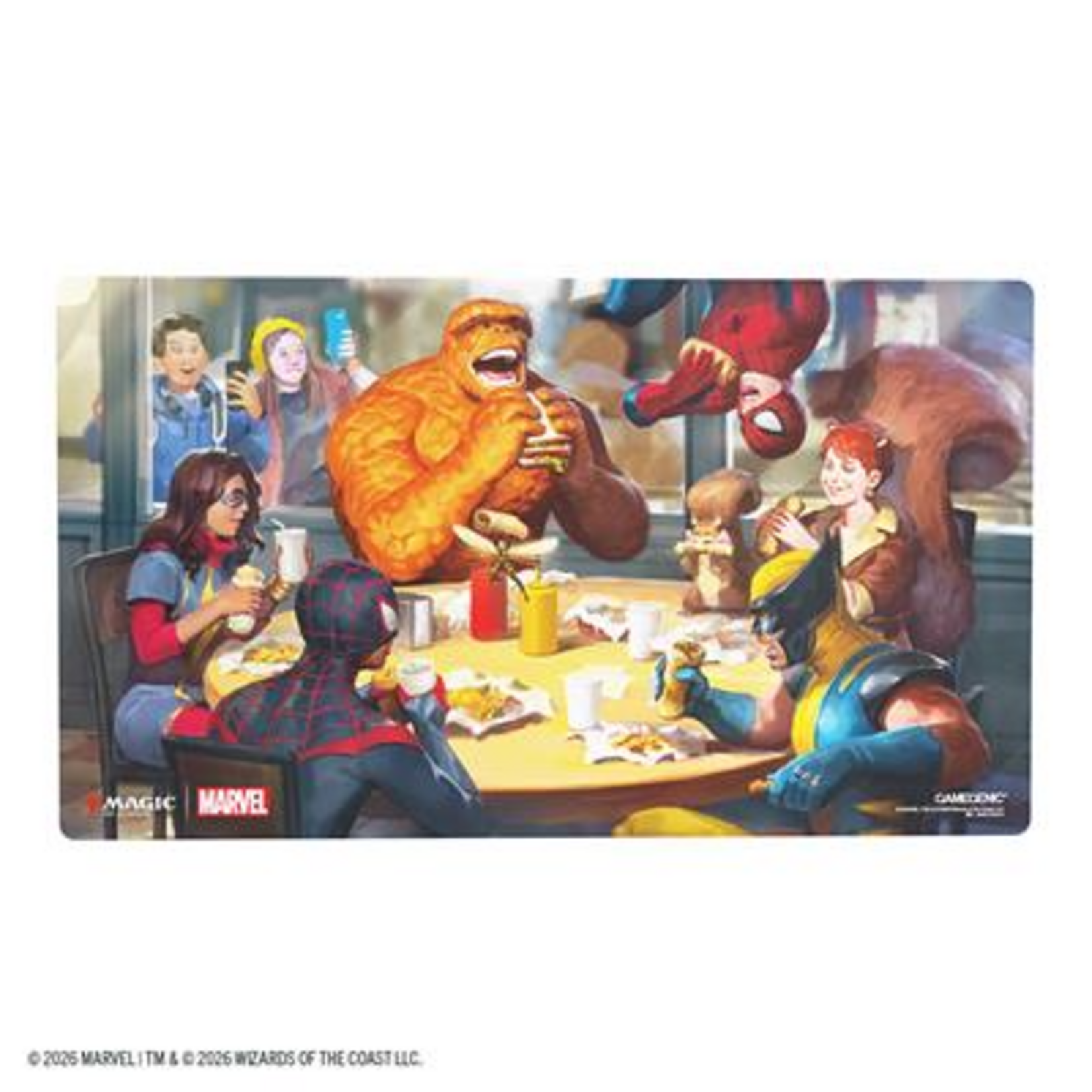 Gamegenic GameGenic Prime Playmat MTG Marvel Super Heroes Heroic Feast