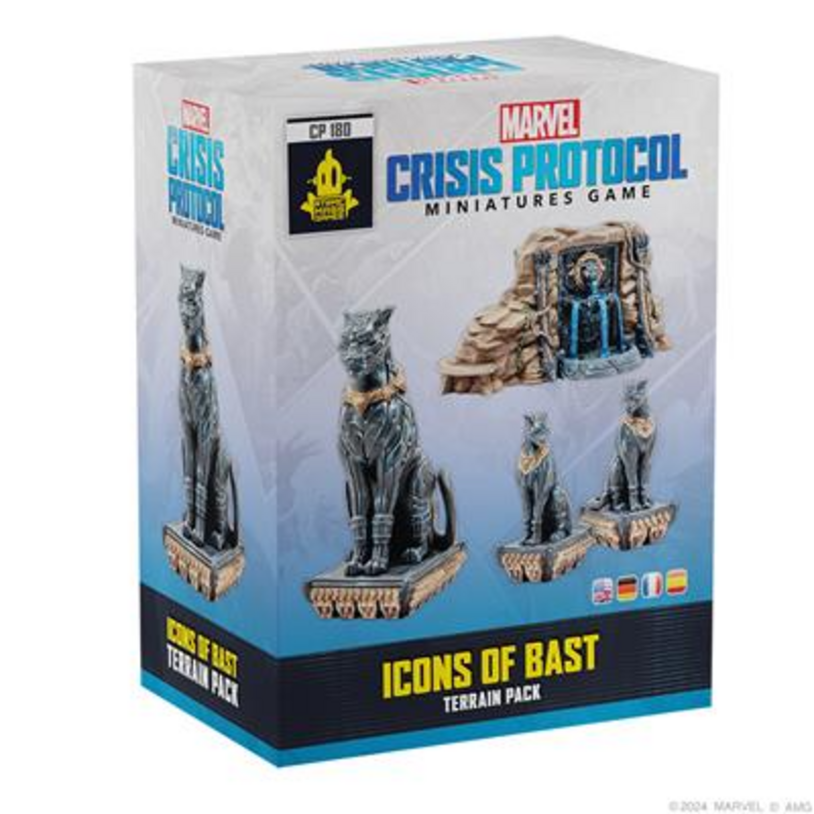 Atomic Mass Games Marvel Crisis Protocol Icons of Bast Terrain Pack