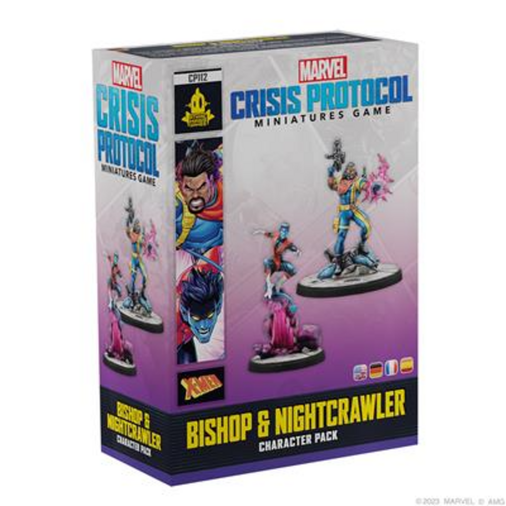Atomic Mass Games Marvel Crisis Protocol Bishop and Nightcrawler