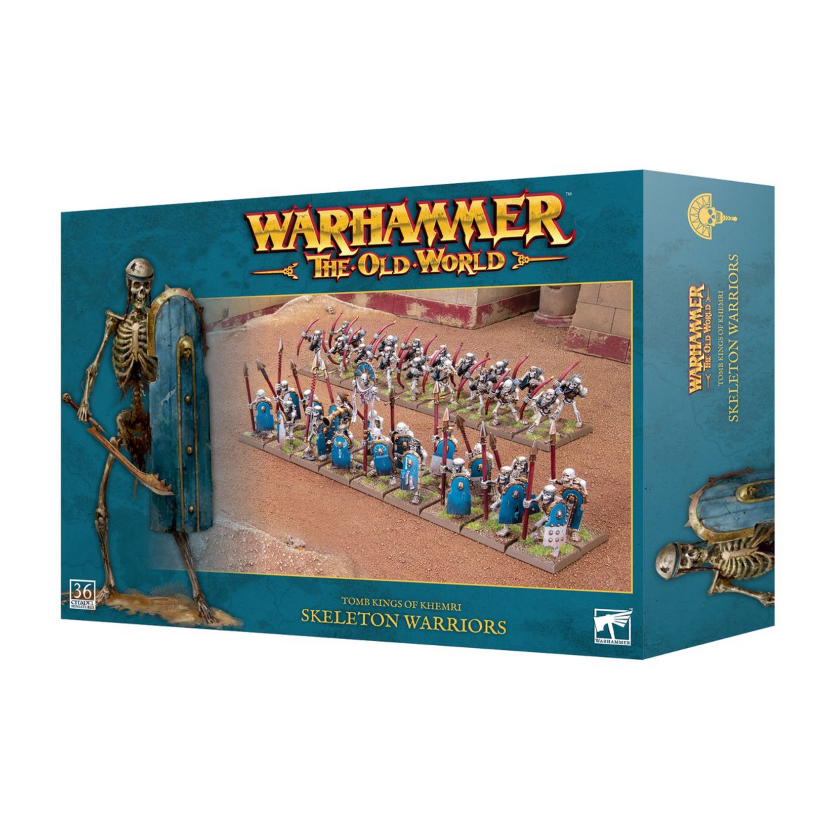 Games Workshop Warhammer The Old World Tomb Kings of Khemri Skeleton Warriors