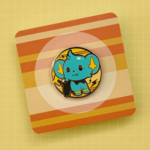 HeyyoJojo Pokemon Shinx Party Friend Enamel Pin