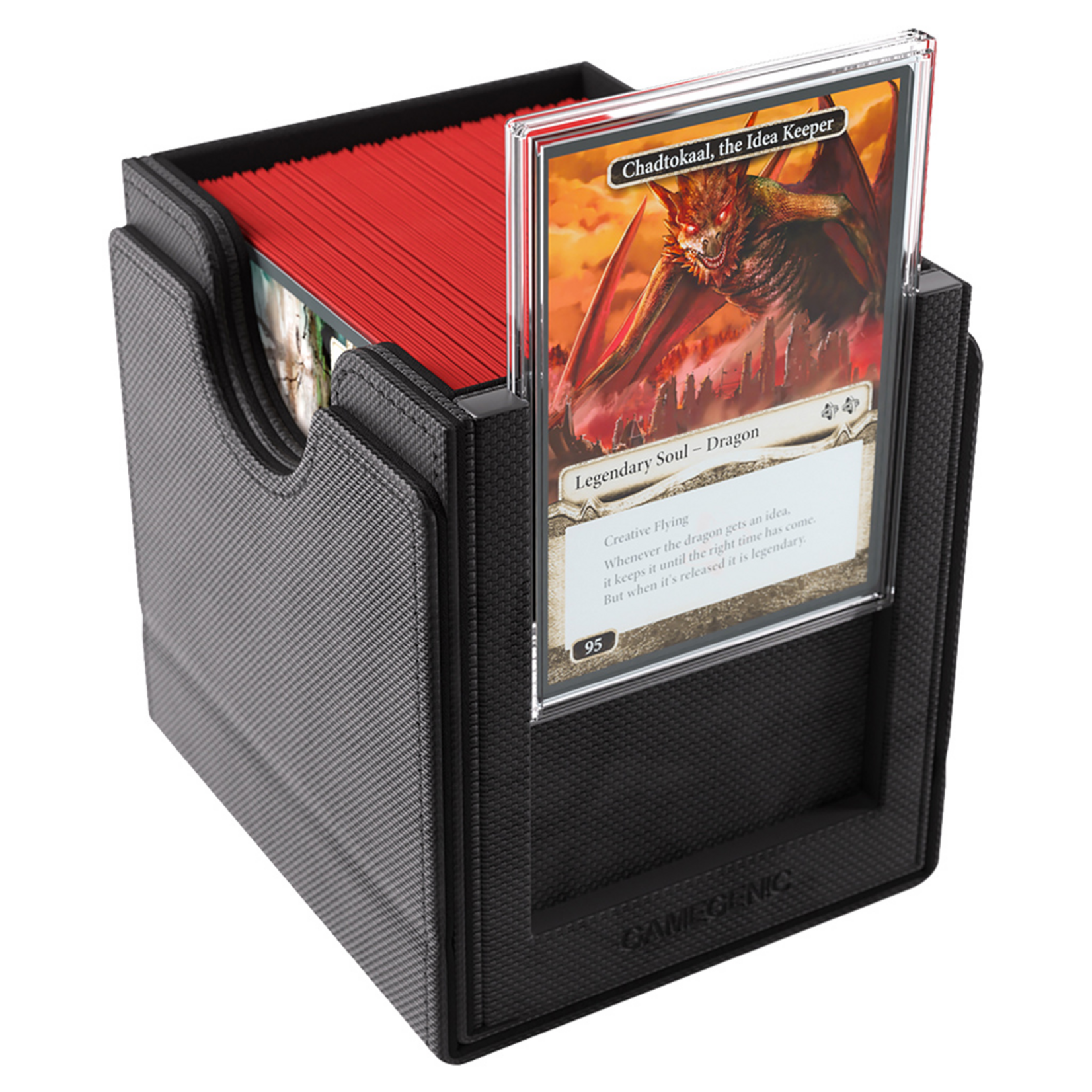 Gamegenic GameGenic Sidekick Pro Convertible Deck Box 100+ XL Black