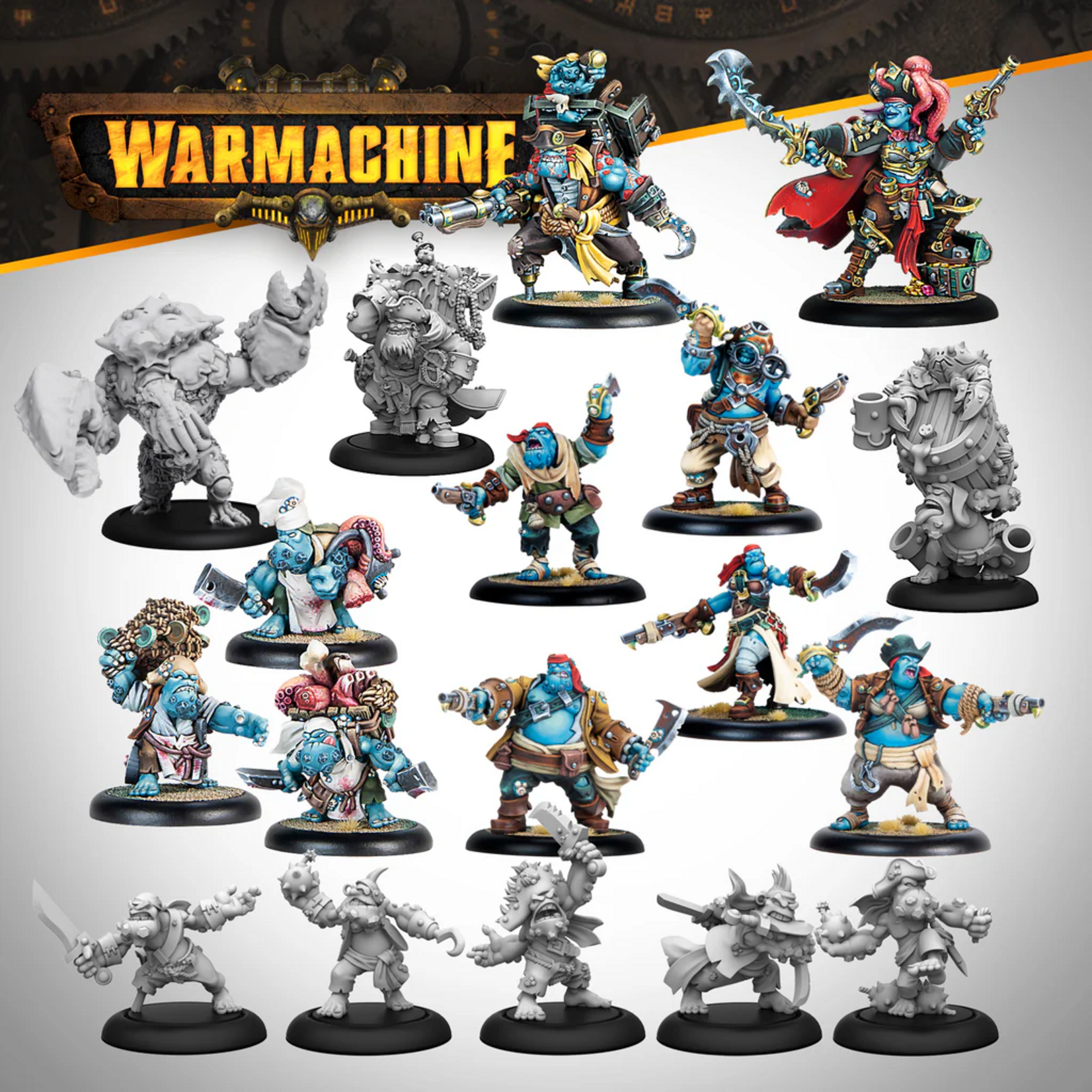 Steamforged Games Warmachine Southern Kriels Brineblood Marauders Core Expansion