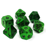 Die Hard Dice Die Hard Thornsinger w/ Black RPG Polyhedral 7 die set