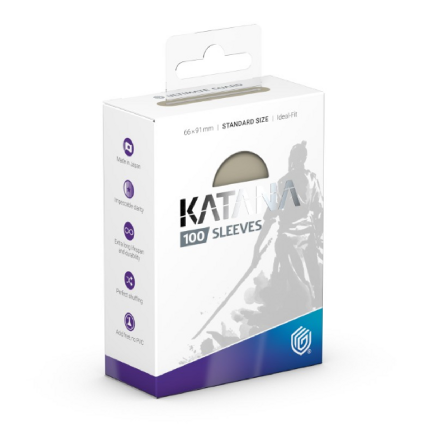 Ultimate Guard Ultimate Guard Katana Sleeves Standard 100 ct Autumn Moon Taupe