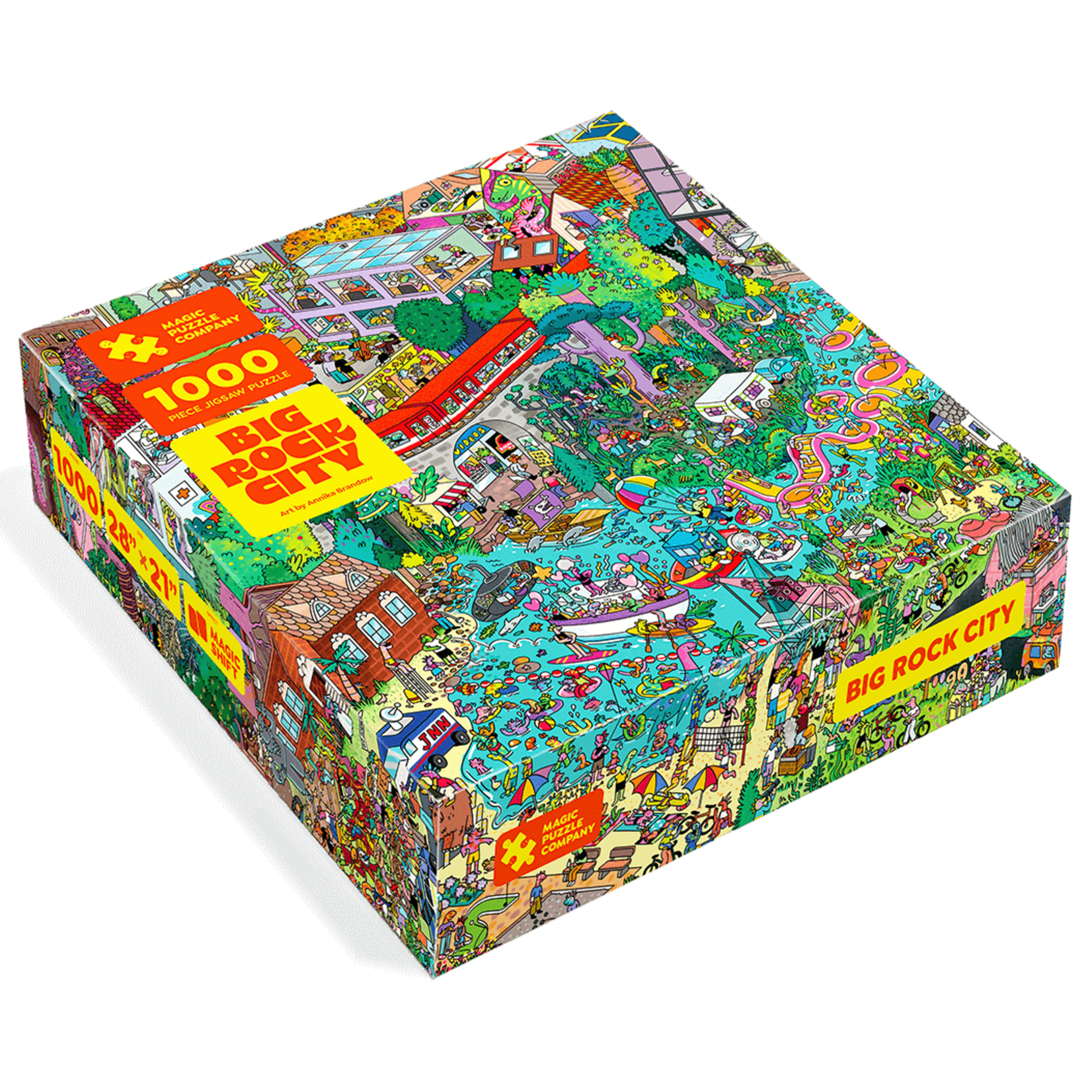Magic Puzzle Company 1000 pc Puzzle Big Rock City