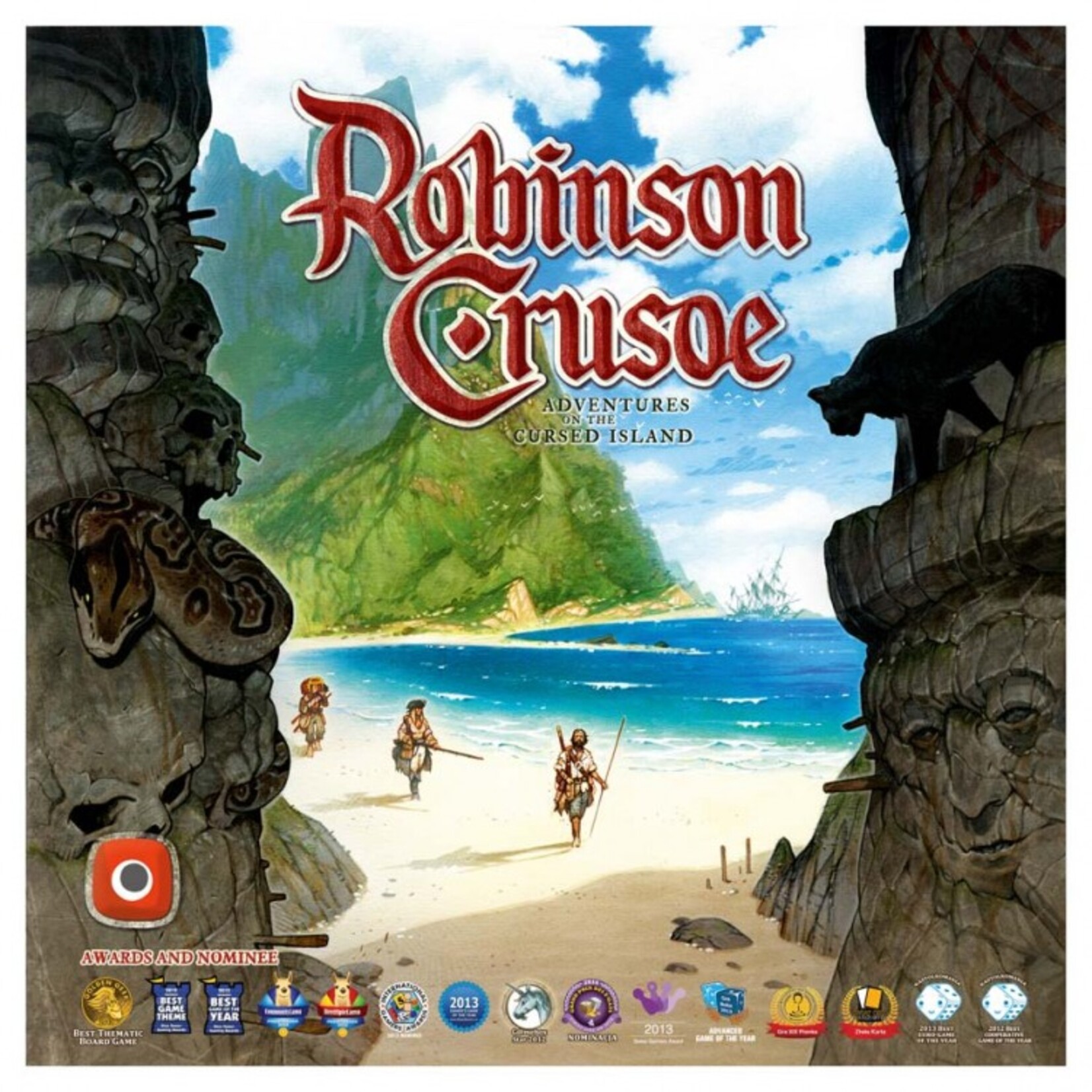 Portal Games Robinson Crusoe Adventures on Cursed Island 2E