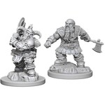 WizKids Dungeons and Dragons Nolzur's Marvelous Minis Dwarf Barbarian Male