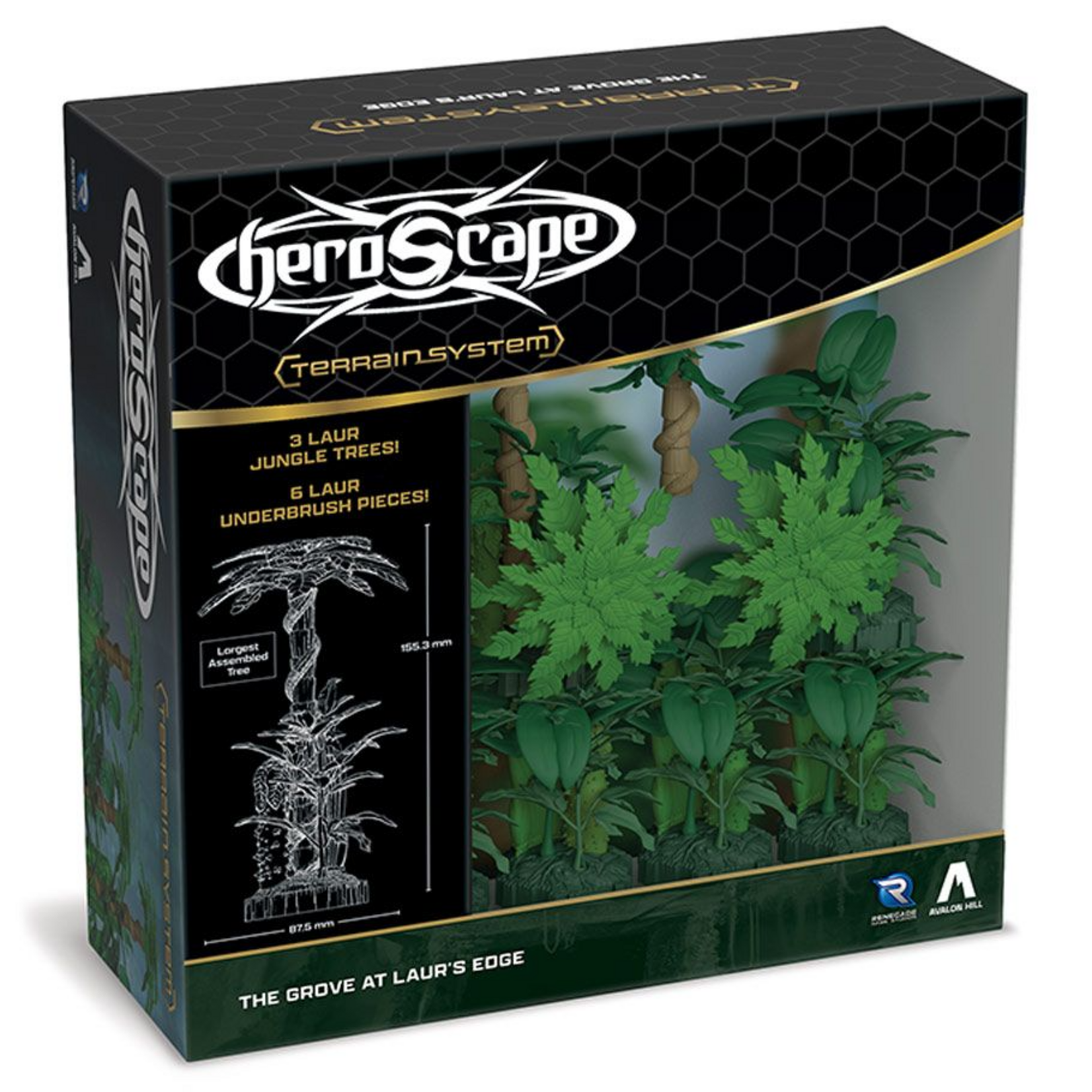 Renegade Game Studios Heroscape The Grove At Laur's Edge Terrain Expansion