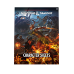 Wizards of the Coast Dungeons and Dragons Character Sheets 2024