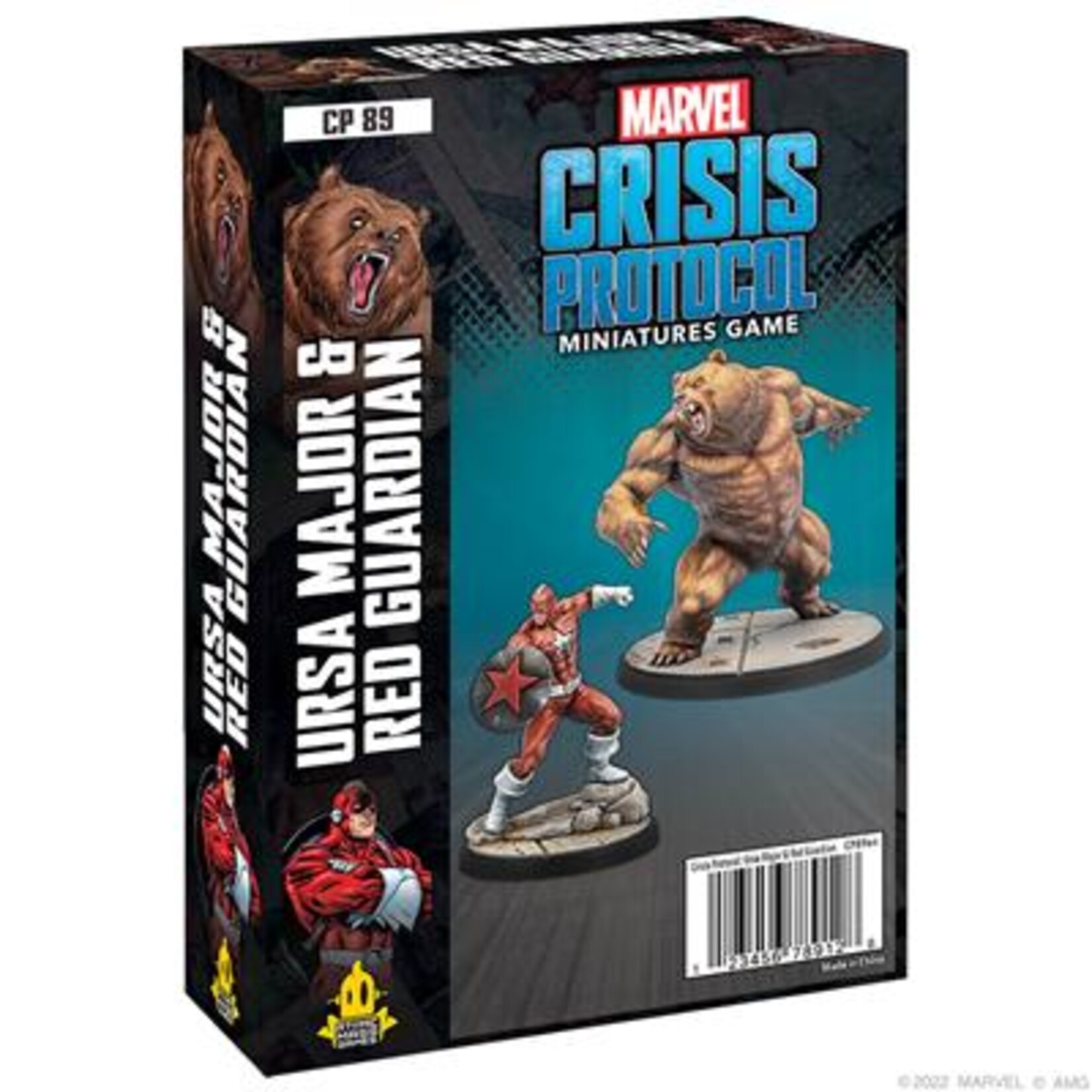 Atomic Mass Games Marvel Crisis Protocol Red Guardian and Ursa Major