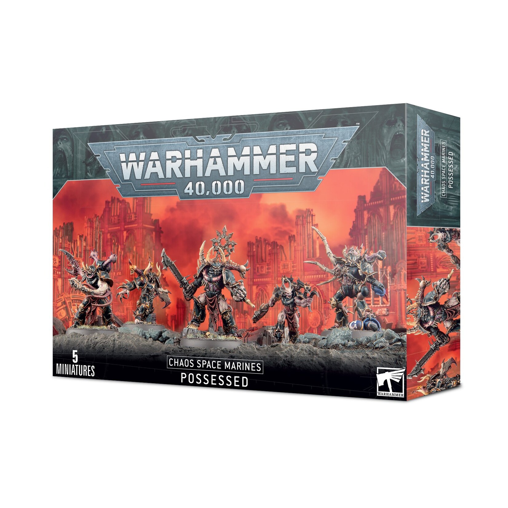 Games Workshop Warhammer 40k Chaos Space Marines Possessed