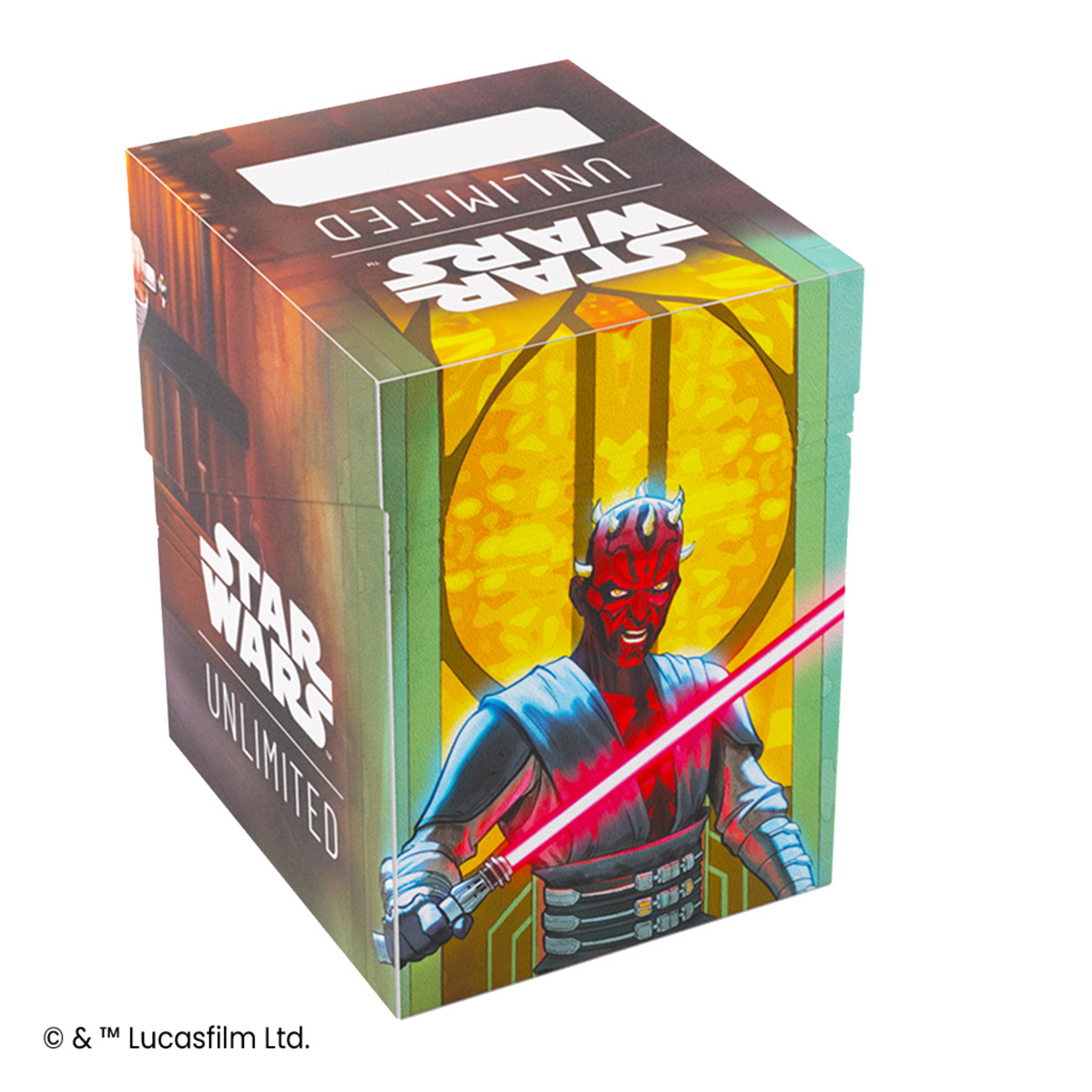 Gamegenic GameGenic Star Wars Unlimited Soft Crate Deck Box Obi-Wan and Darth Maul