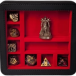 Forged Forged Character Shrine RPG Dice and Miniature Traveling Display Case Red